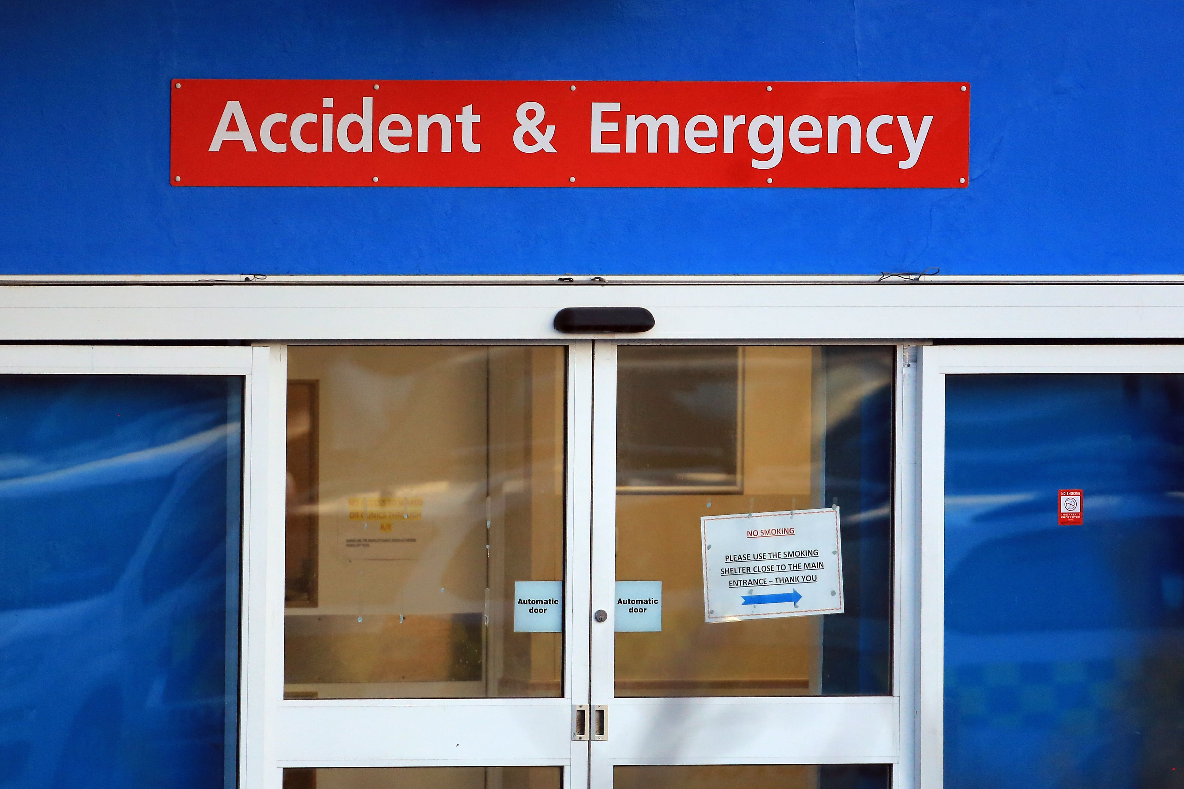 Accident and emergency department (PA)