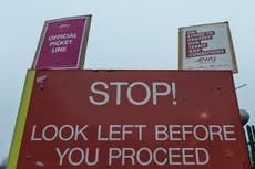 Strikes news – live: Royal Mail and education workers stage walkouts as Army urged to help NHS