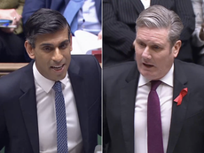 Rishi Sunak news - live: Starmer accused of trying to ‘out-Brexit the Tories’ at PMQs
