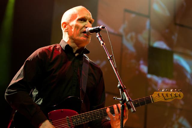 <p>Wilko Johnson performs in Leicester in 2011 </p>