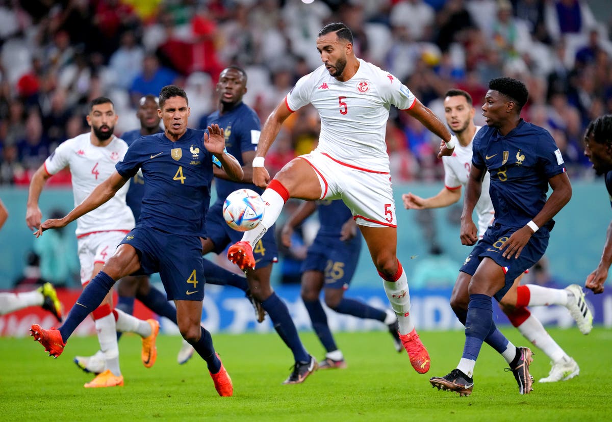 Над франция. Тунис Франция. Рафаэль Варан. France vs Tunis. Raphael le Friant Instagram 2022.