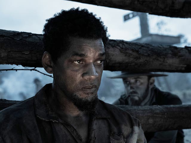 <p>Will Smith and Ben Foster in ‘Emancipation’ </p>