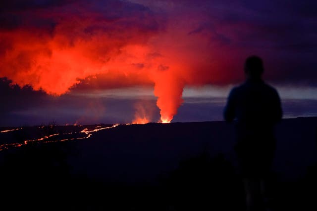 APTOPIX Hawaii Volcano