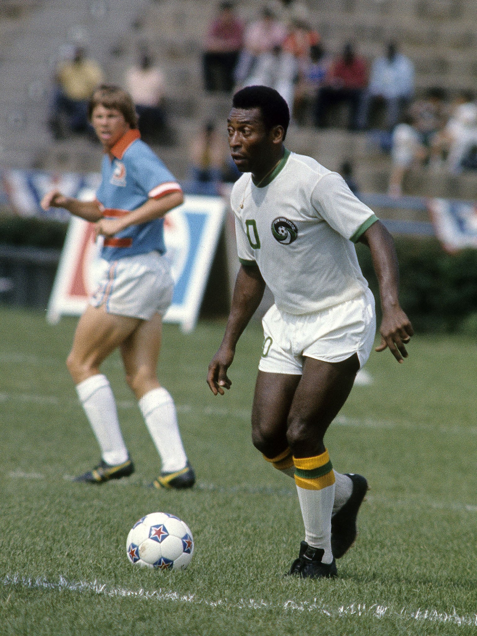 The Brazilian played for New York Cosmos from 1975-77