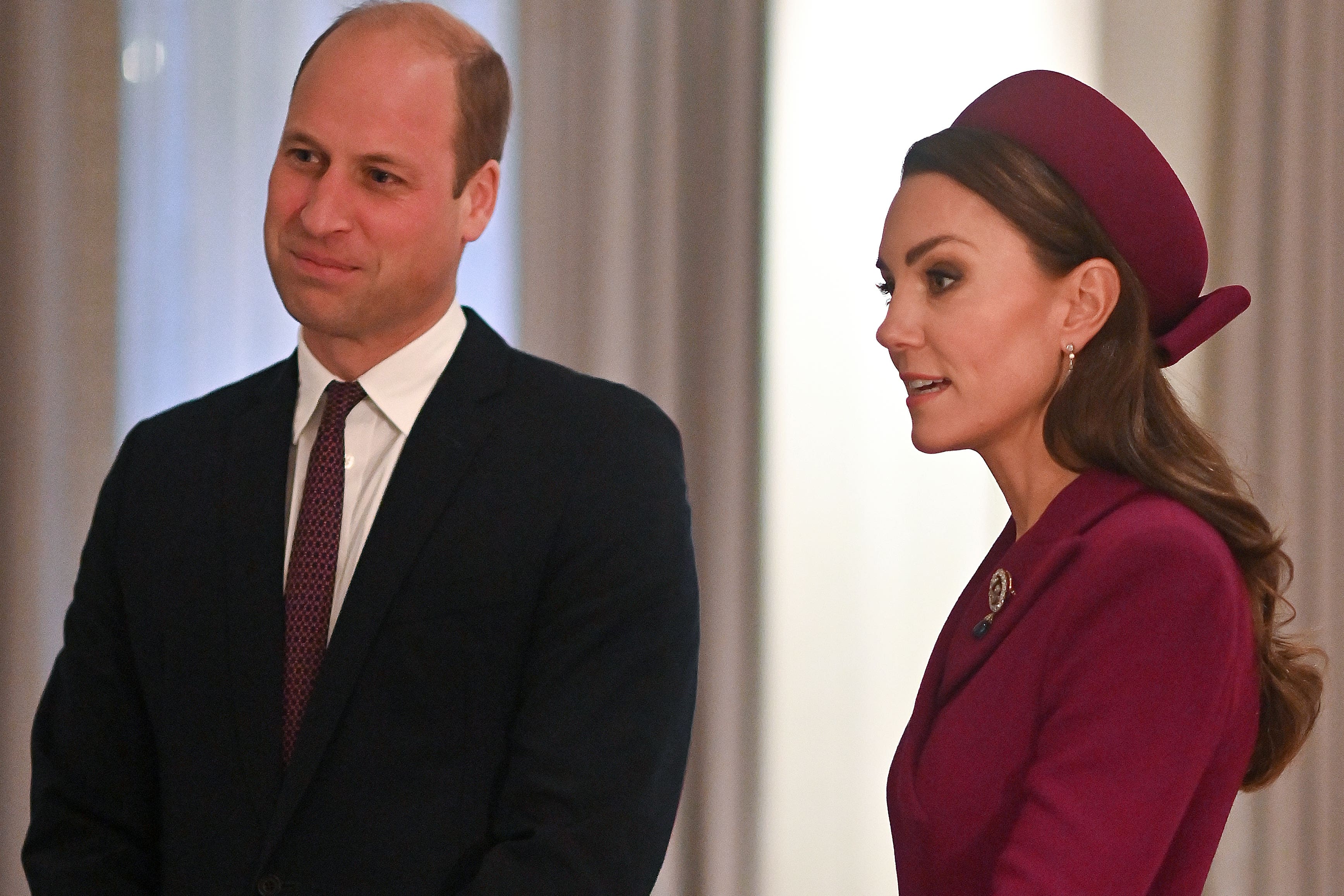 The Prince and Princess of Wales (Justin Tallis/PA)