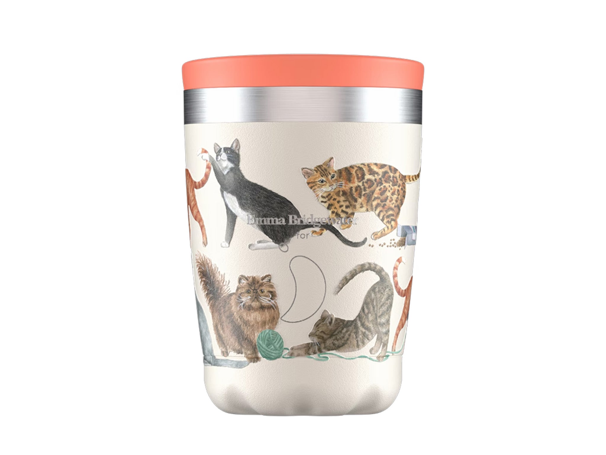 Chillys x Emma Bridgewater coffee cup, cats