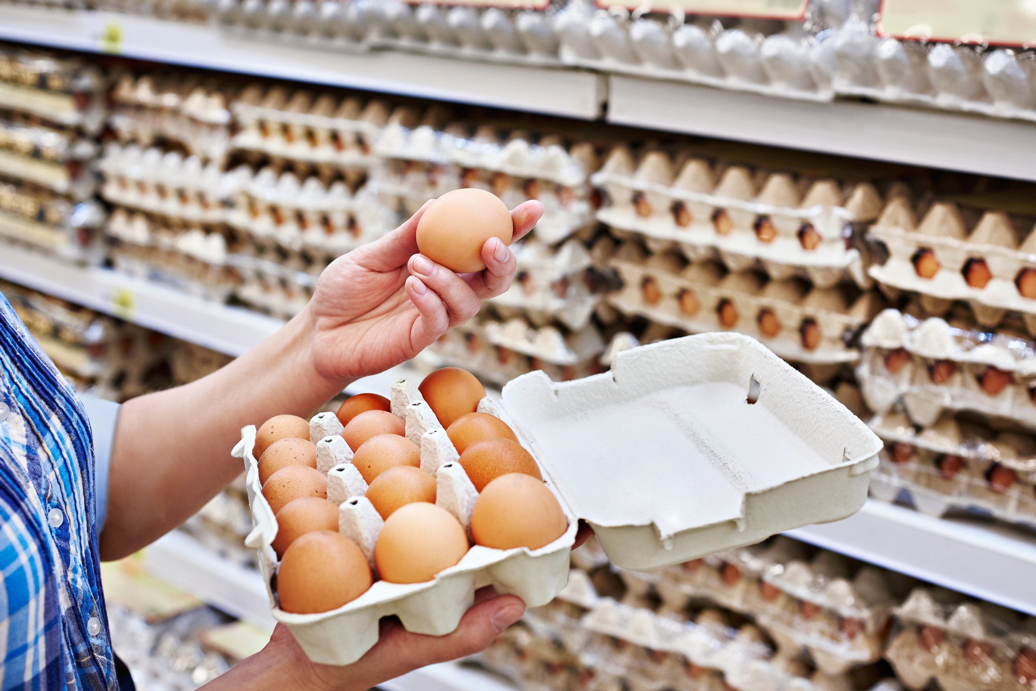 Some supermarkets have taken to rationing boxes of eggs amid the bird flu outbreak