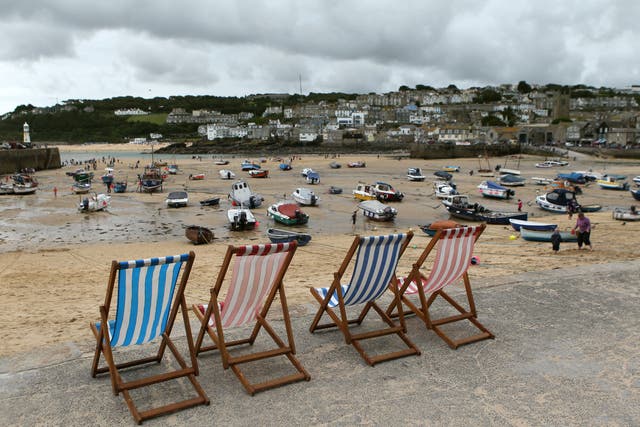 St Ives has been identified by Rightmove as the happiest place to live in 2022 (David Davies/PA)