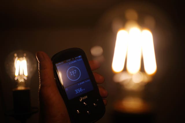 Customers with smart meters will be able to sign up to the energy saving scheme (Yui Mok/PA)