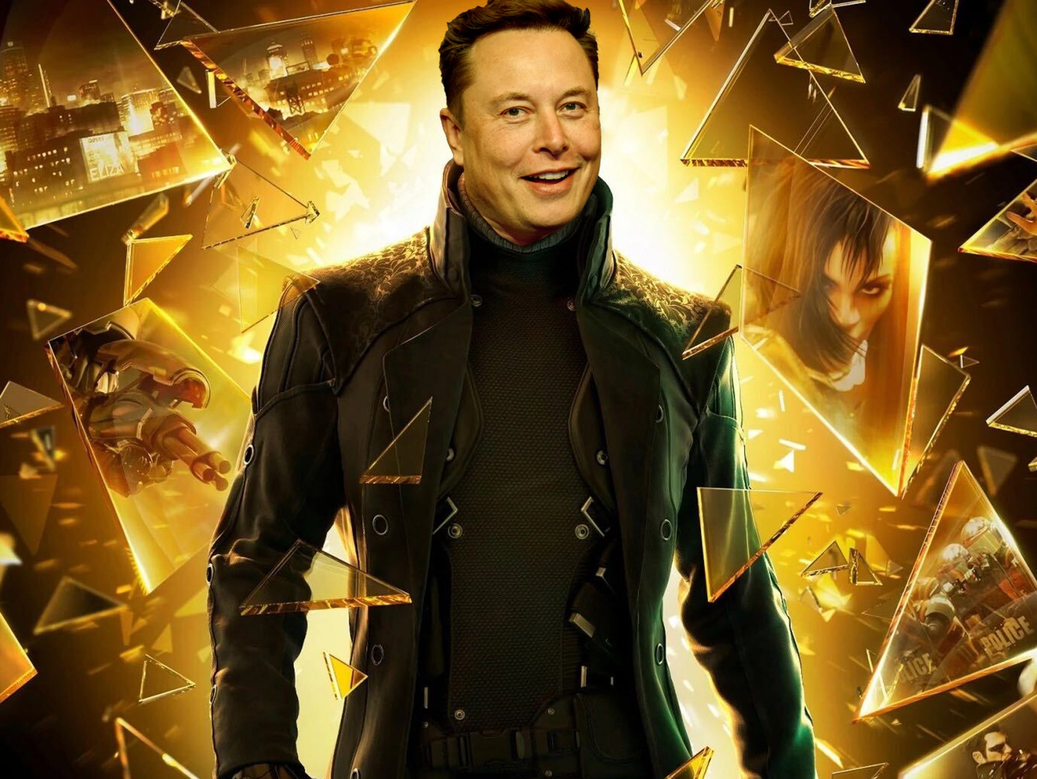 Brain implants, dark conspiracies, and digital gods: How the Deus Ex video  games help explain Elon Musk | The Independent