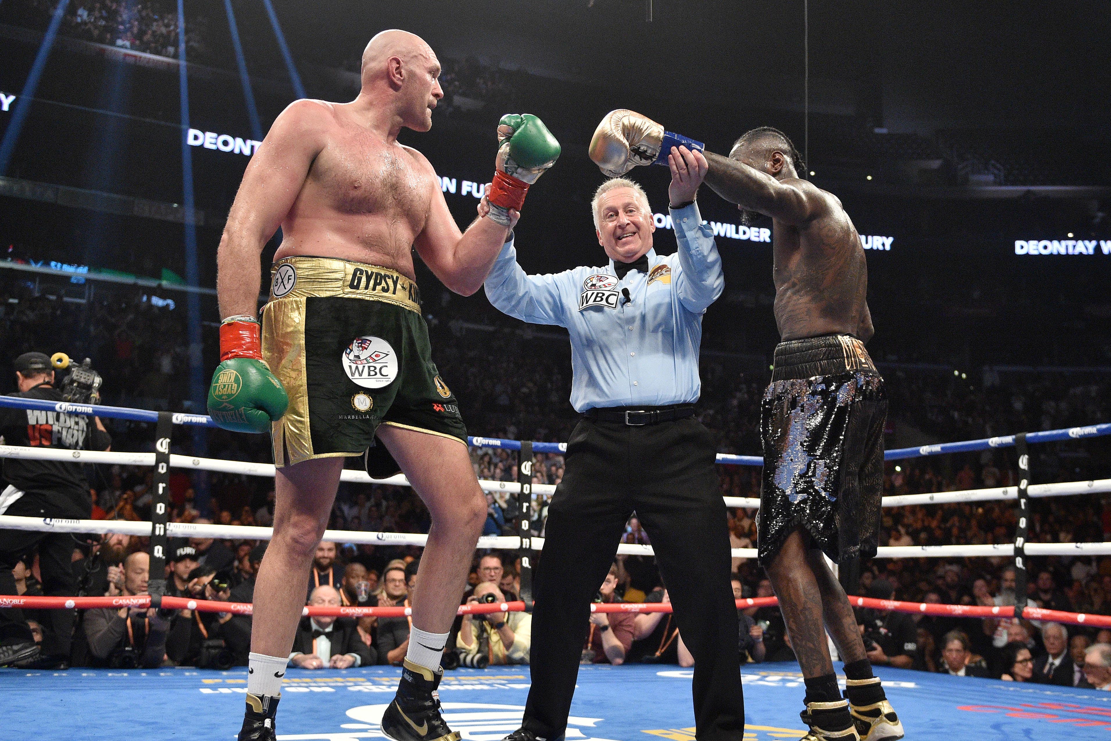 On this day in 2018 Tyson Fury denied as Deontay Wilder title fight is drawn The Independent