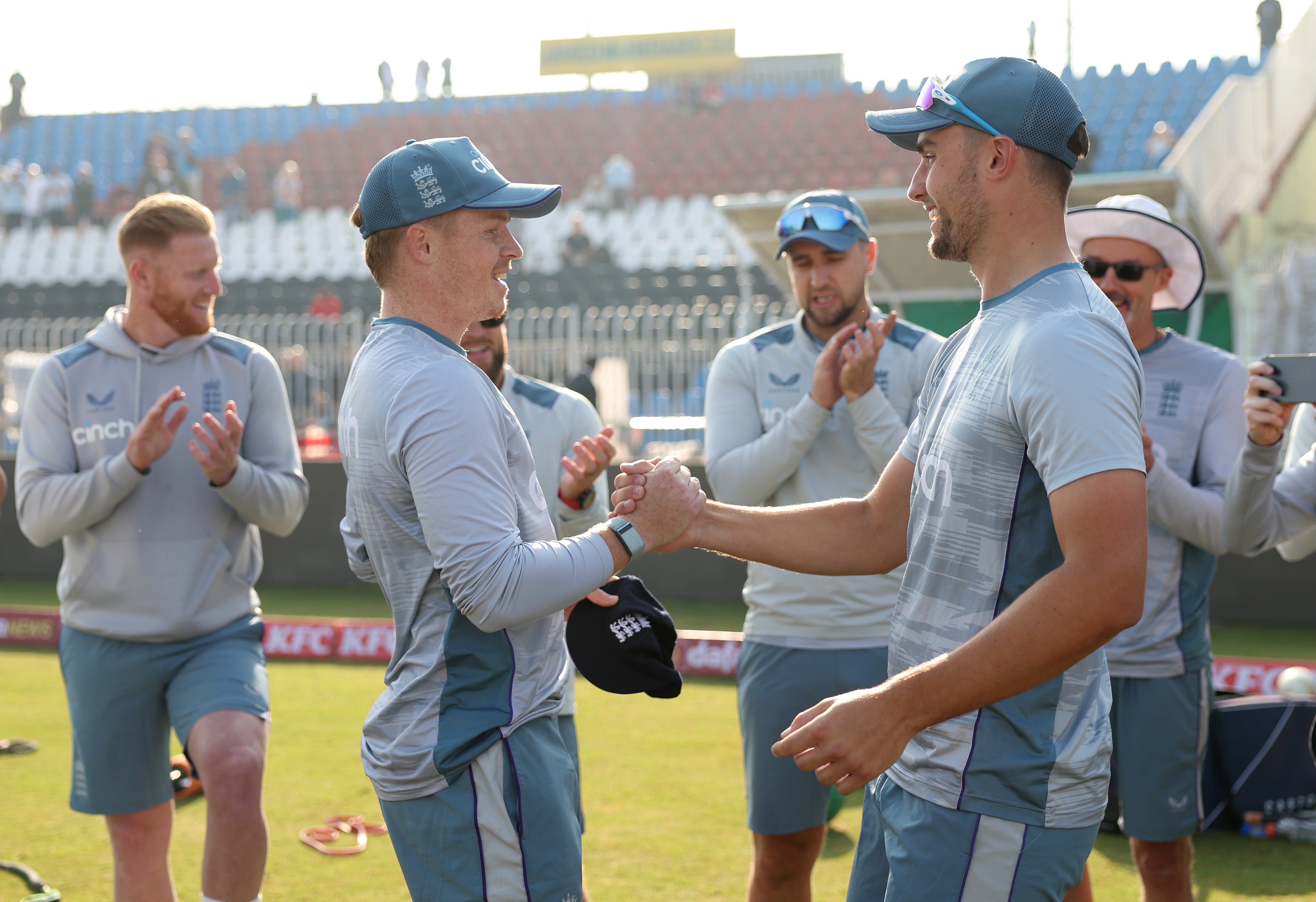 England are playing a first Test match between the nations in the country for 17 years