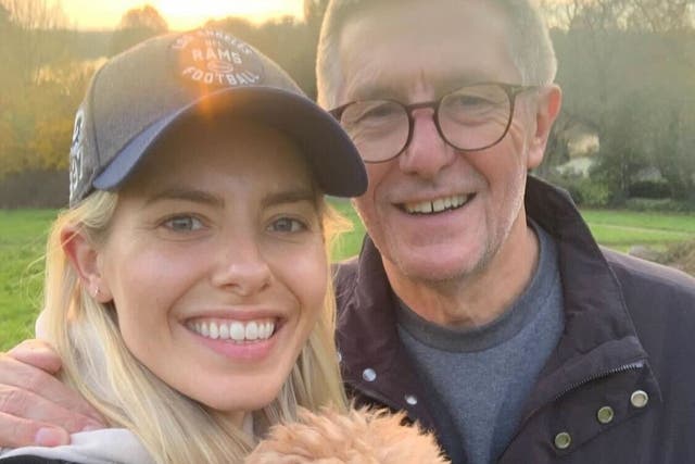 <p>Mollie King announced her father, Stephen King, has died of a brain tumour</p>