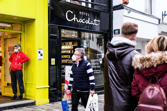 Hotel Chocolat’s return from the lows of the pandemic was hampered by the close collapse of its Japanese business over the last financial year – but closer to home sales remained strong (Martin Lee/Alamy/PA)