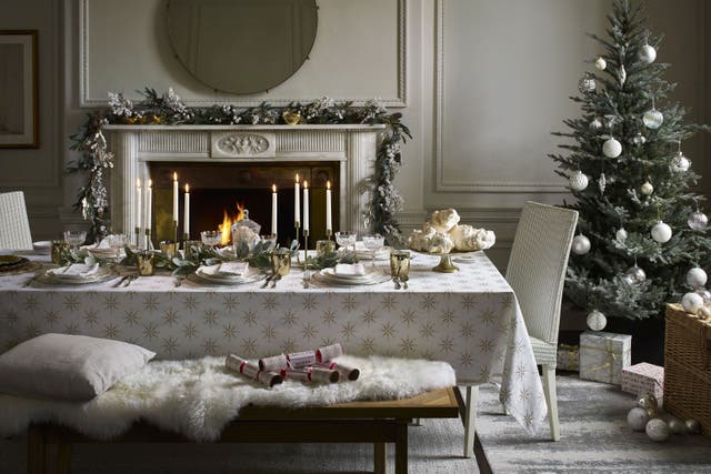 How to style your Christmas dining table (John Lewis/PA)