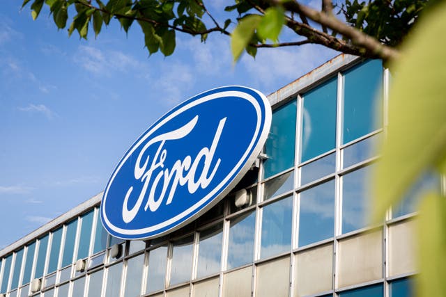 Car giant Ford will expand its work on electric vehicles in Essex and Merseyside after receiving a £600 million Government-based loan (Greg Harding/PA)
