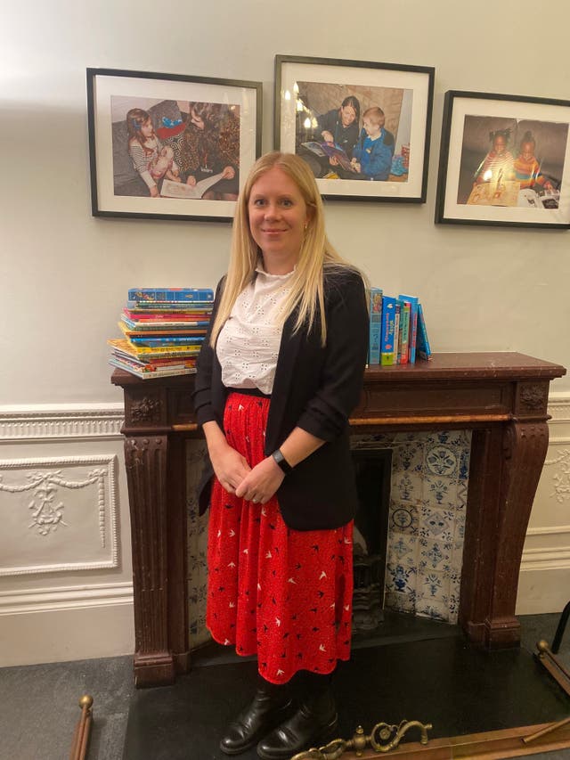 <p>Katie Bareham CEO of Doorstep Library, an organisation that helps struggling families </p>