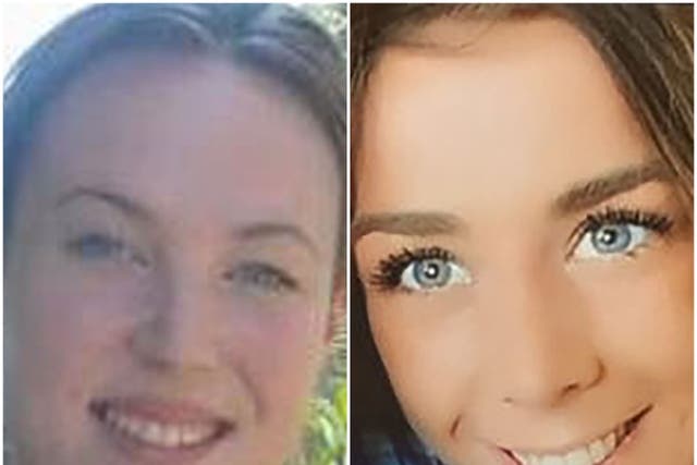 Leah Ware and Alexandra Morgan (Sussex Police/PA)
