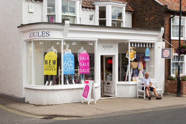 Joules went into administration last month (Alamy/PA)