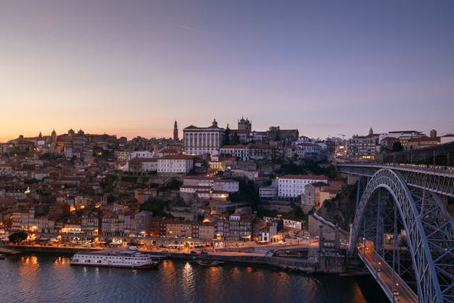 <p>The impressive gorge of the Douro River in Porto is straddled by six elegant bridges</p>