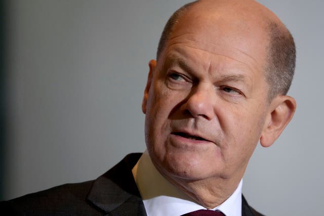 <p>File:  Olaf Scholz said Russia was no longer threatening to use nuclear weapons due to international pressure </p>