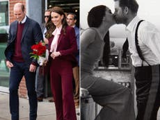 Royal news: William and Kate greet fans in Boston amid race row and Meghan Harry Netflix trailer – live
