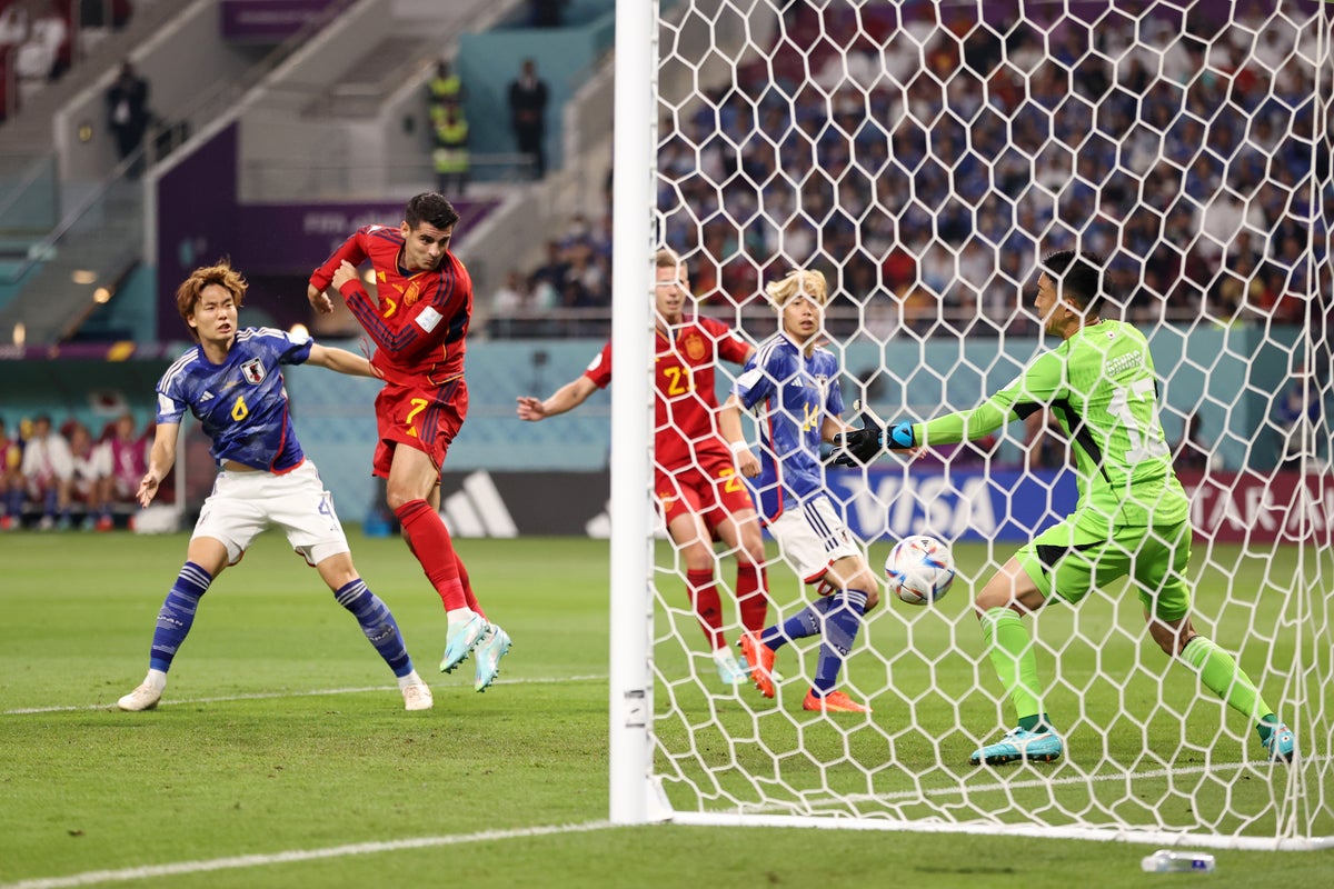 Japan vs Spain LIVE: World Cup 2022 latest score, goals and updates as Alvaro Morata scores