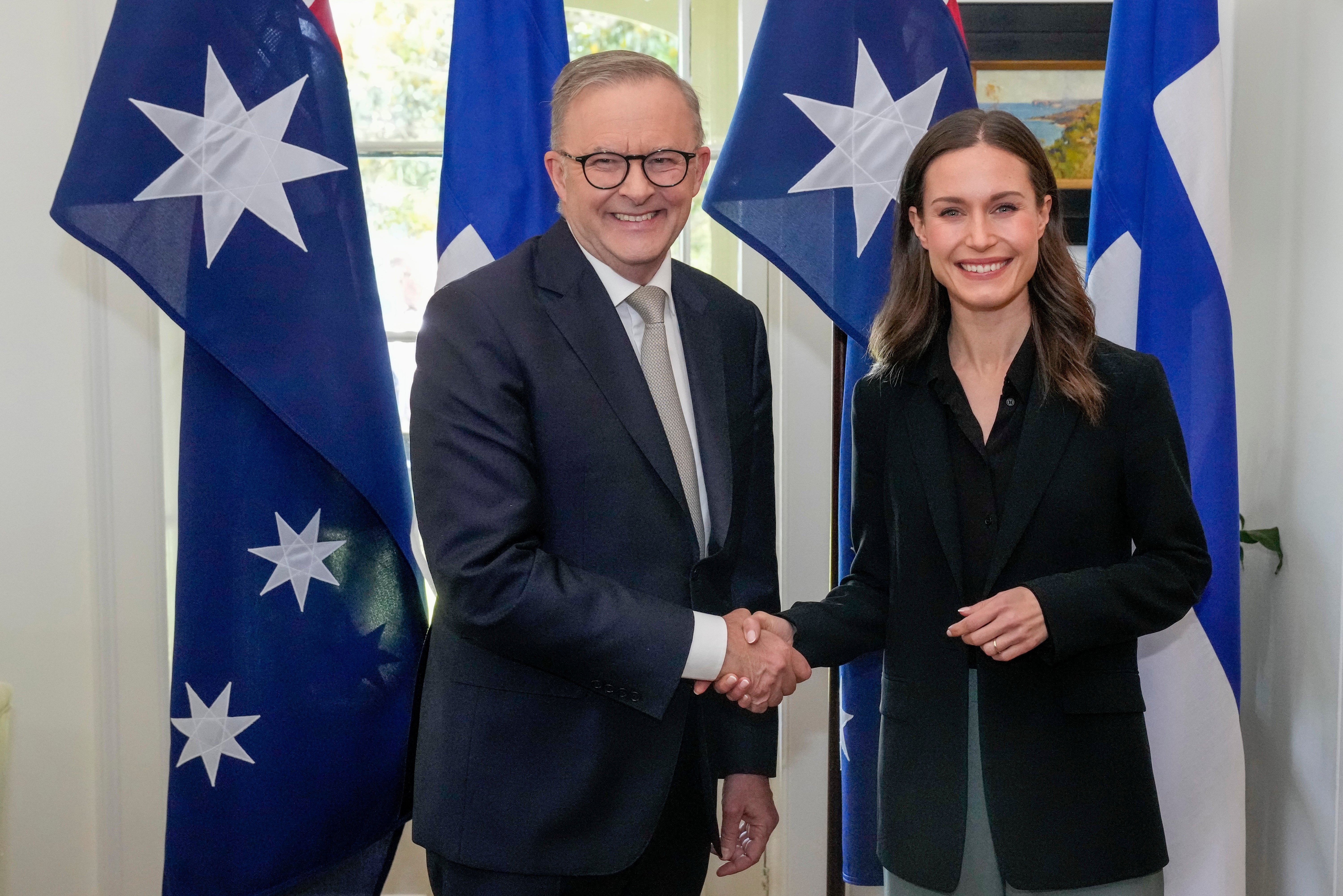 Australia Finland PM Visit