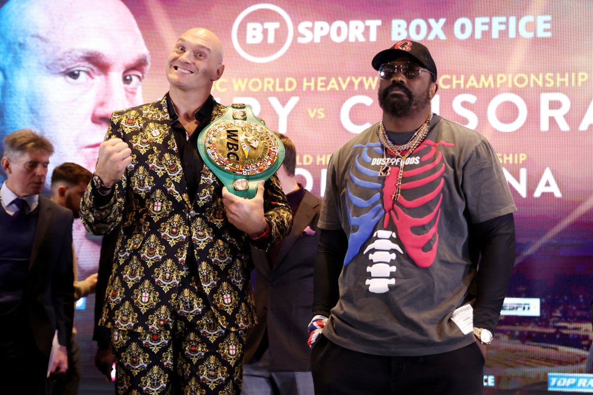 CanTyson Fury and Dereck Chisora put on a real show after setting frienships aside?