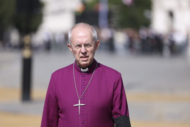 Archbishop of Canterbury Justin Welby (Richard Heathcote/PA)