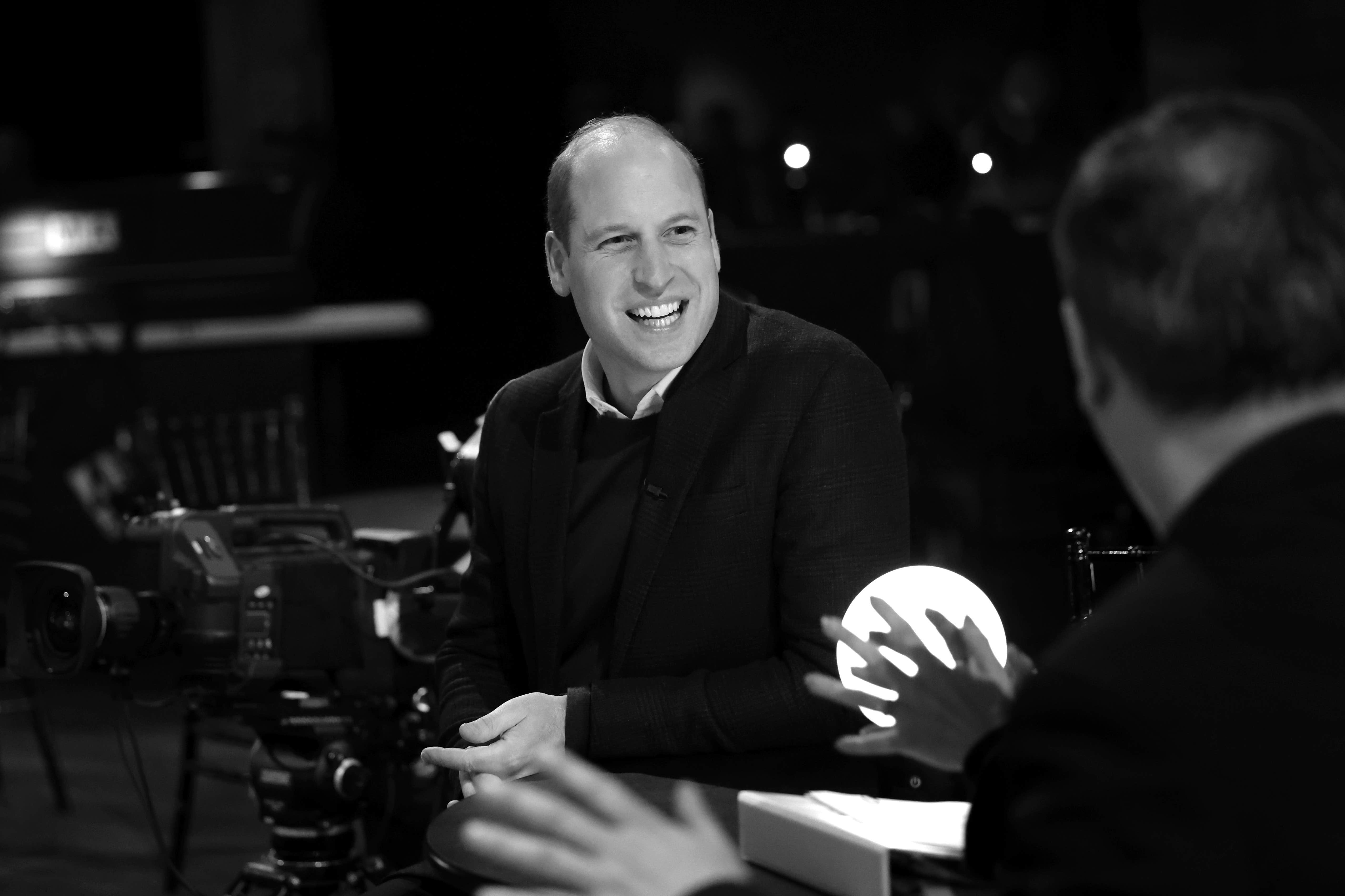 The Prince of Wales during rehearsals for the Earthshot Awards at MGM Music Hall at Fenway in Boston (Chris Jackson/PA)