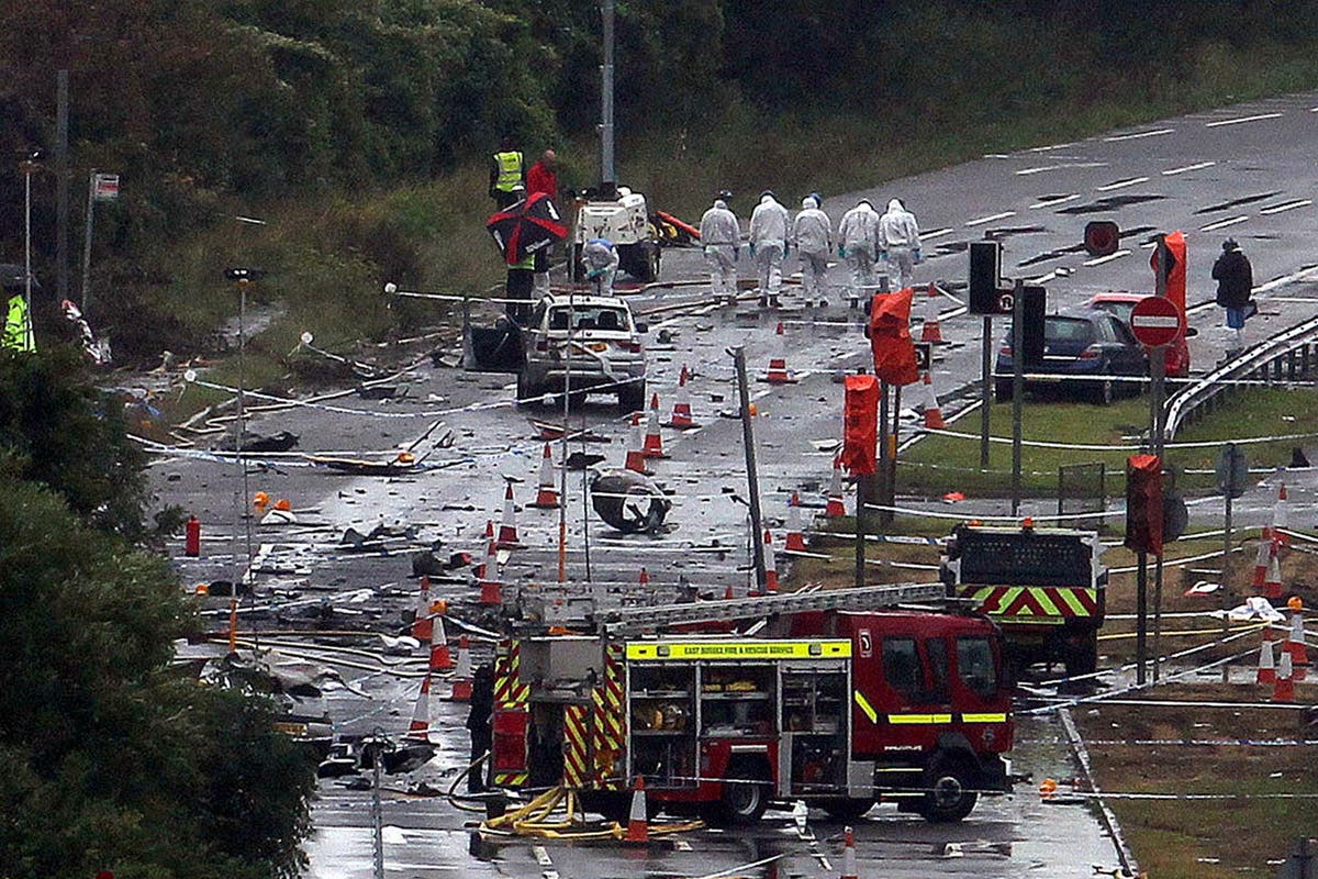 Families of Shoreham Airshow disaster victims pay tribute to lost loved ones