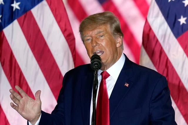 <p>Trump has blamed the media for ‘disinformation and lies’ </p>