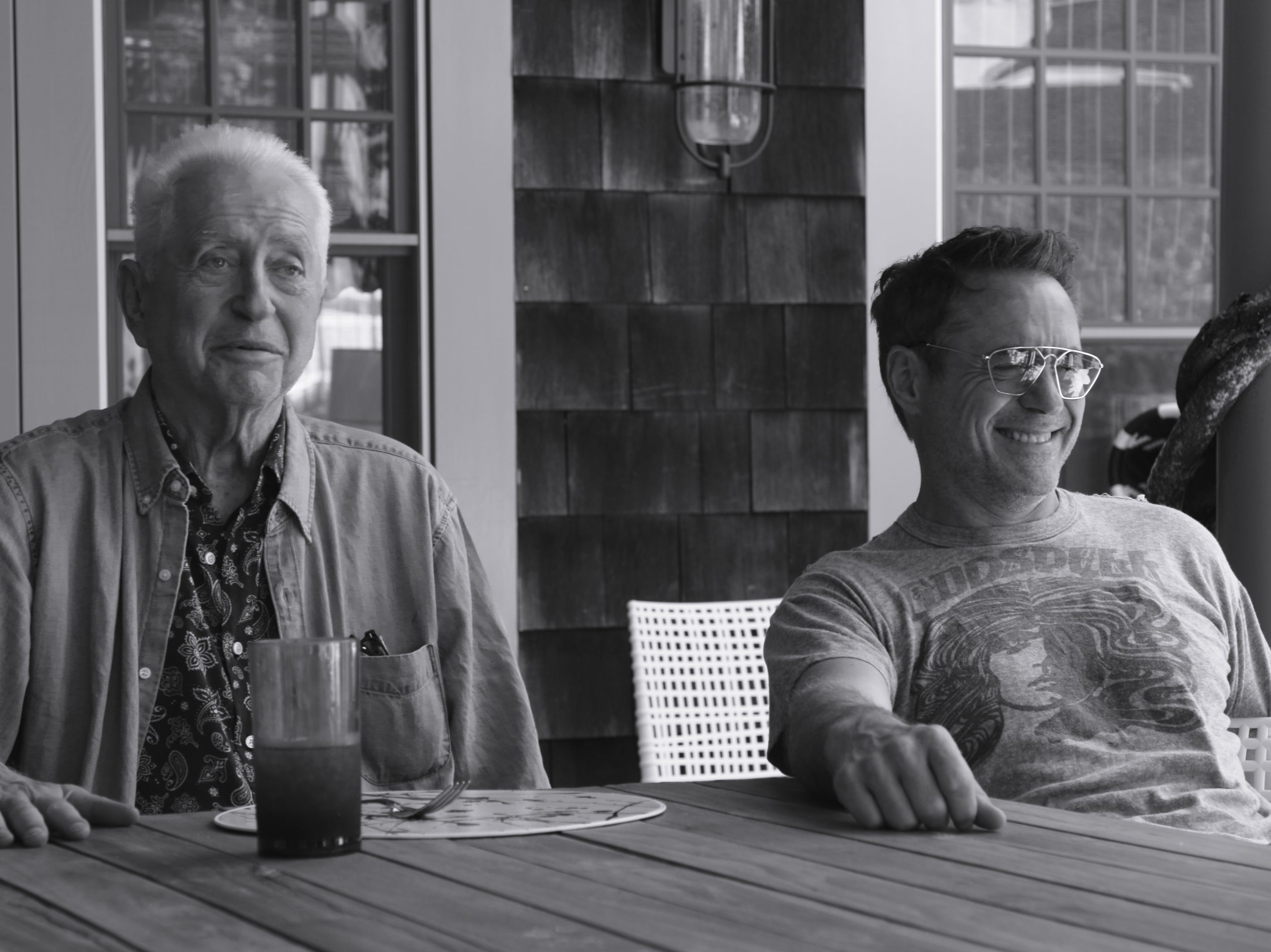 The Downeys: Robert Sr, left, and Jr, right, in the new Netflix documentary