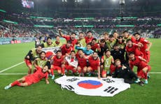 Hwang Hee-Chan strikes dramatic winner to send South Korea through after beating Portugal