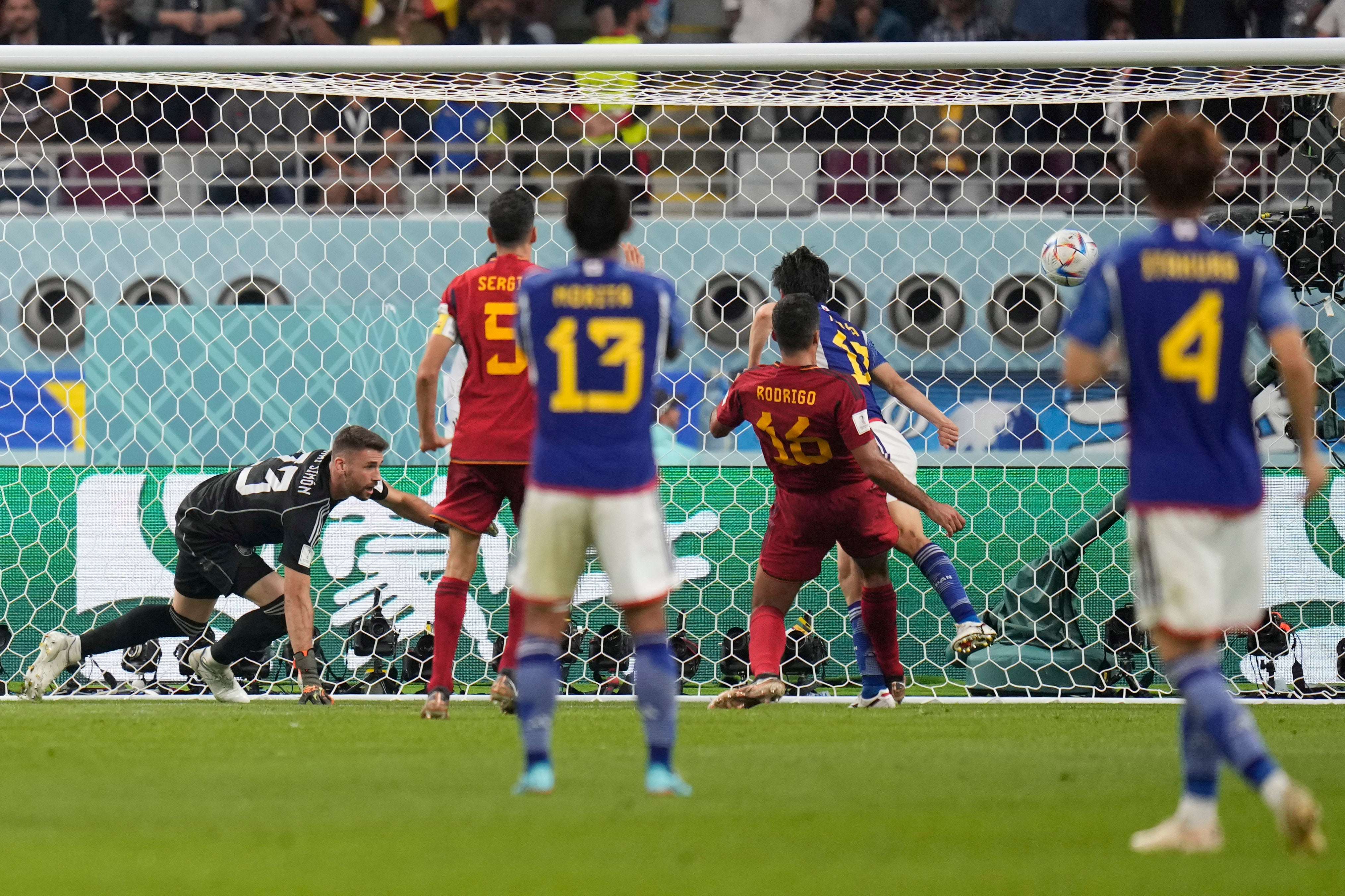 WCup Japan Spain Soccer