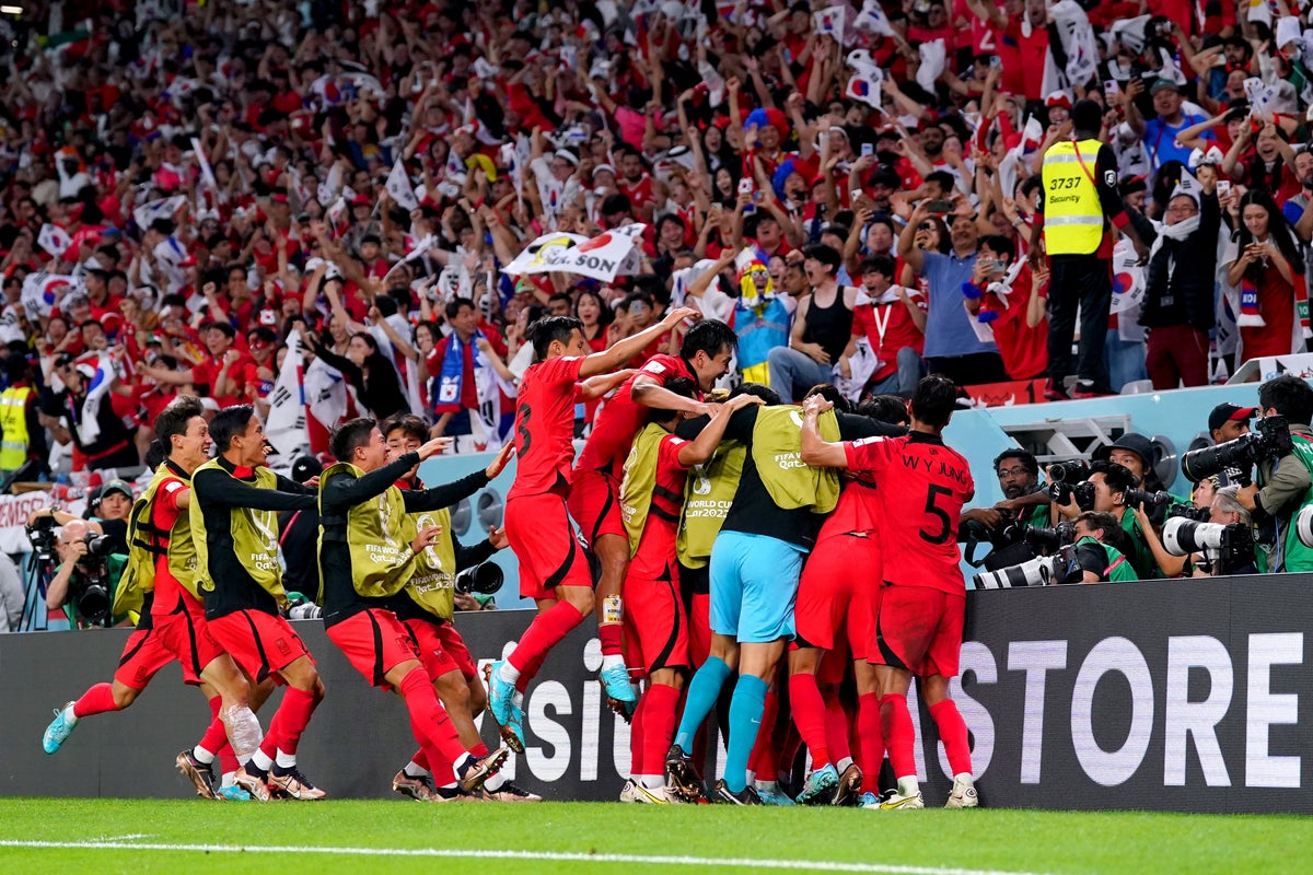 World Cup today: Jubilation for South Korea, desolation for Uruguay