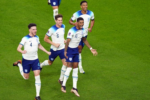 England were joint top scorers in the group stage (Mike Egerton/PA)