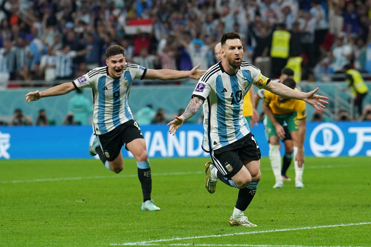 Another milestone and another goal for Lionel Messi as Argentina