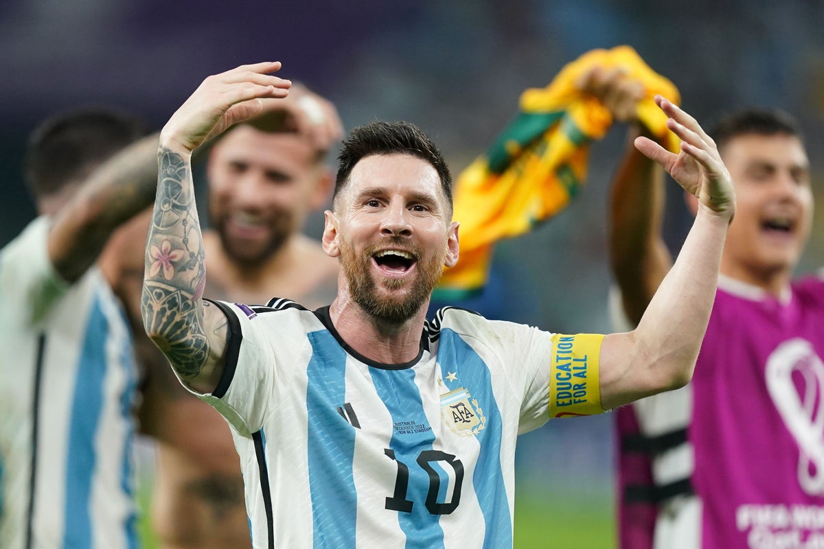 Lionel Messi pays tribute to passion and energy of Argentina fans