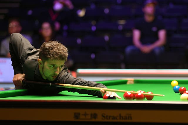 Joe O’Connor beat Neil Robertson to reach his first ranking final (Nigel French/PA)