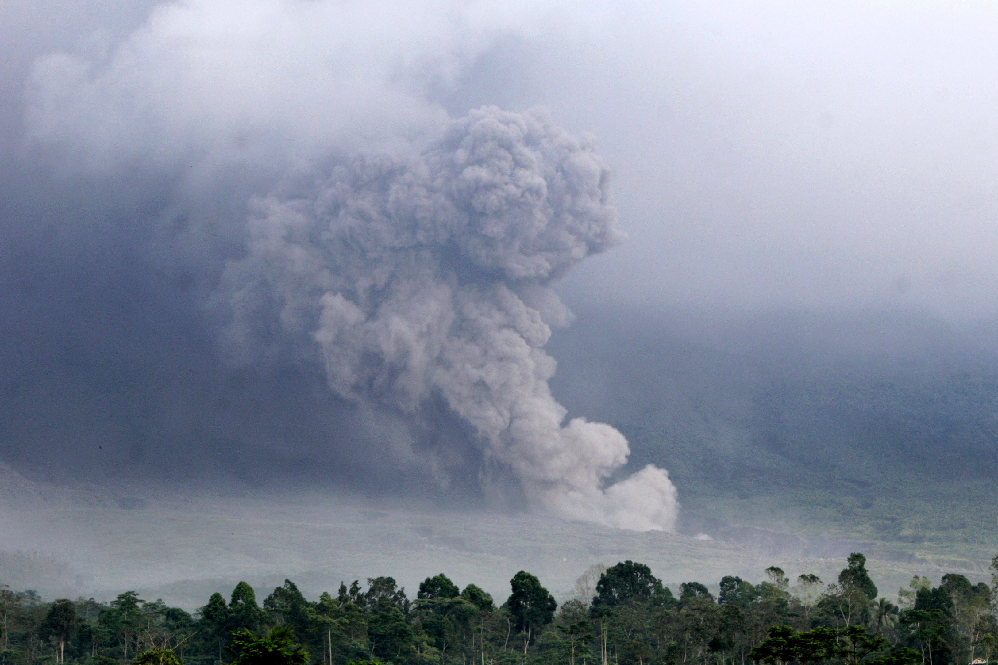 Indonesia Volcano Eruption