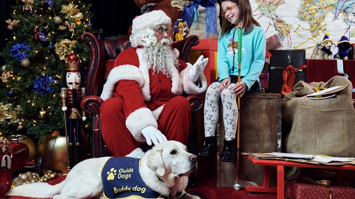 UK’s first-ever Christmas grotto for children with vision impairment launches