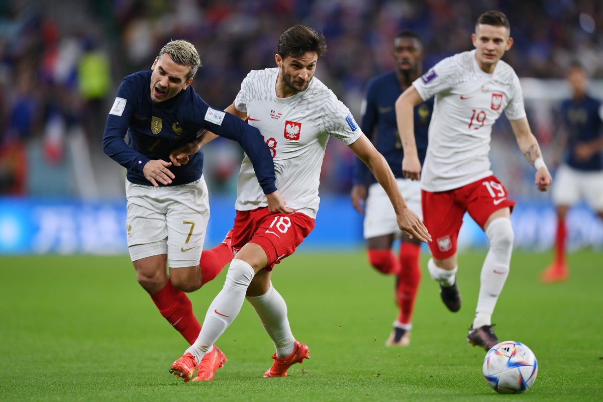 France vs Poland LIVE: World Cup 2022 latest score and updates as Kylian Mbappe starts with Olivier Giroud