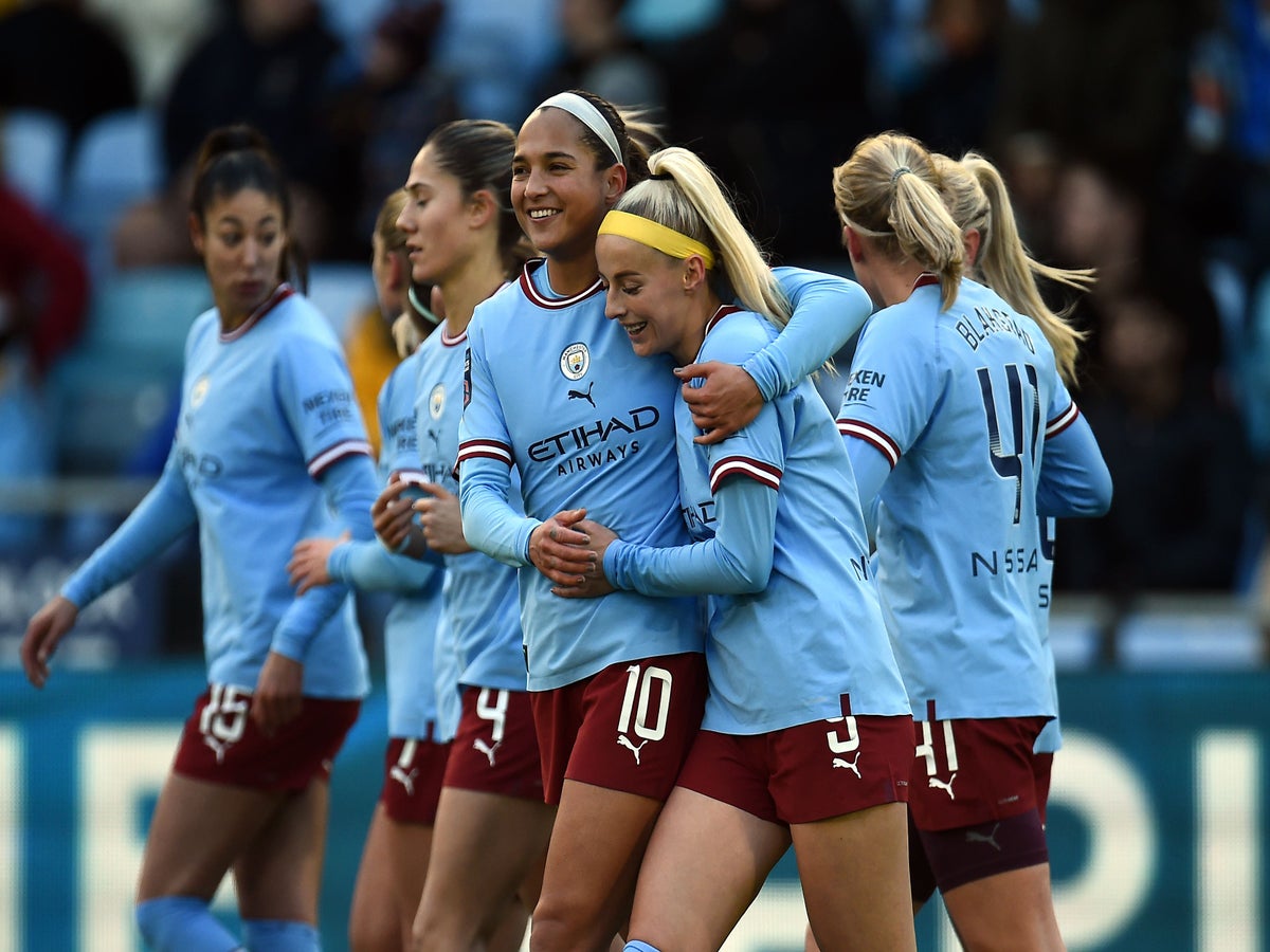 Man City Women close the gap on WSL top two