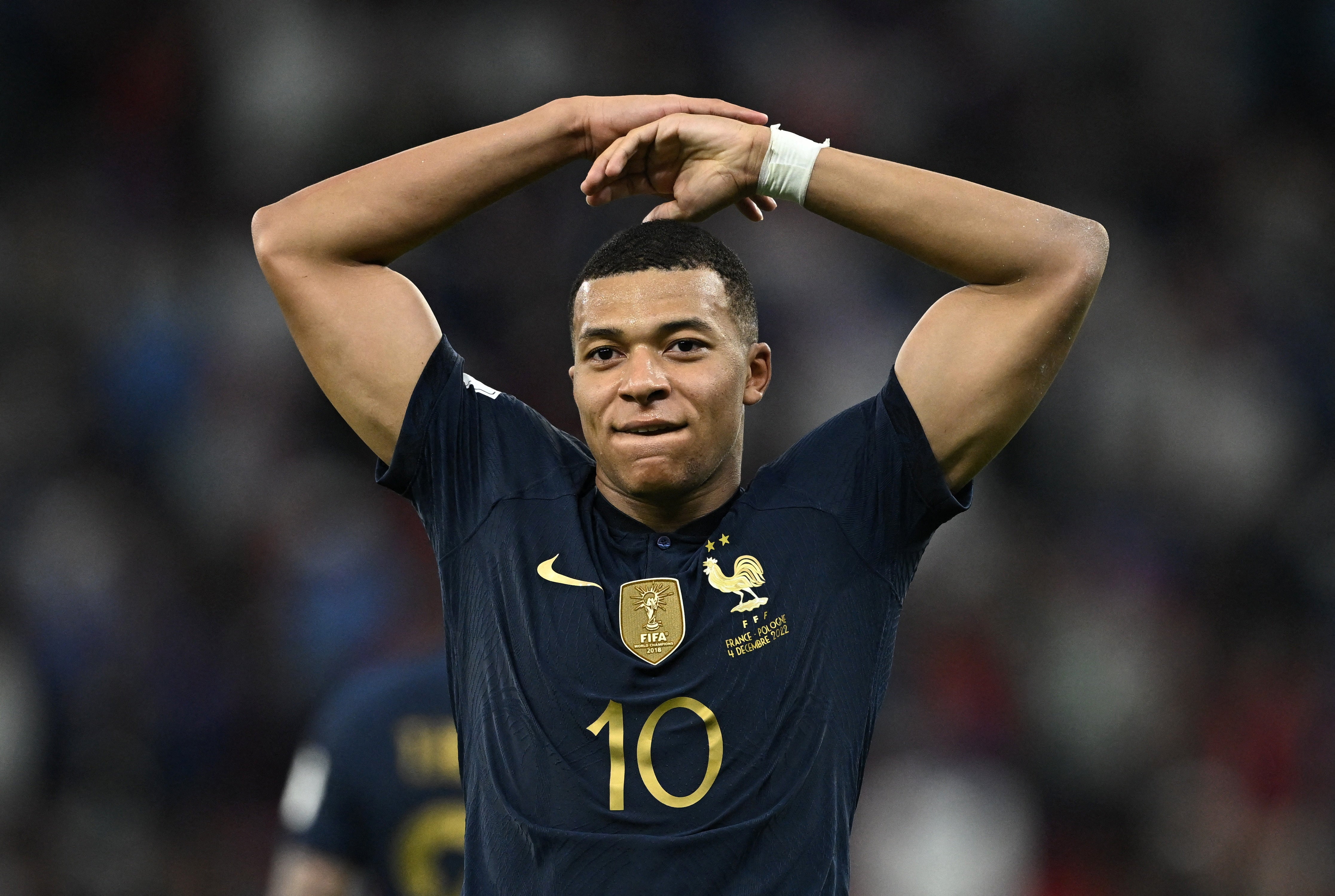 Mbappe scored two superb goals in France’s 3-1 win over Poland