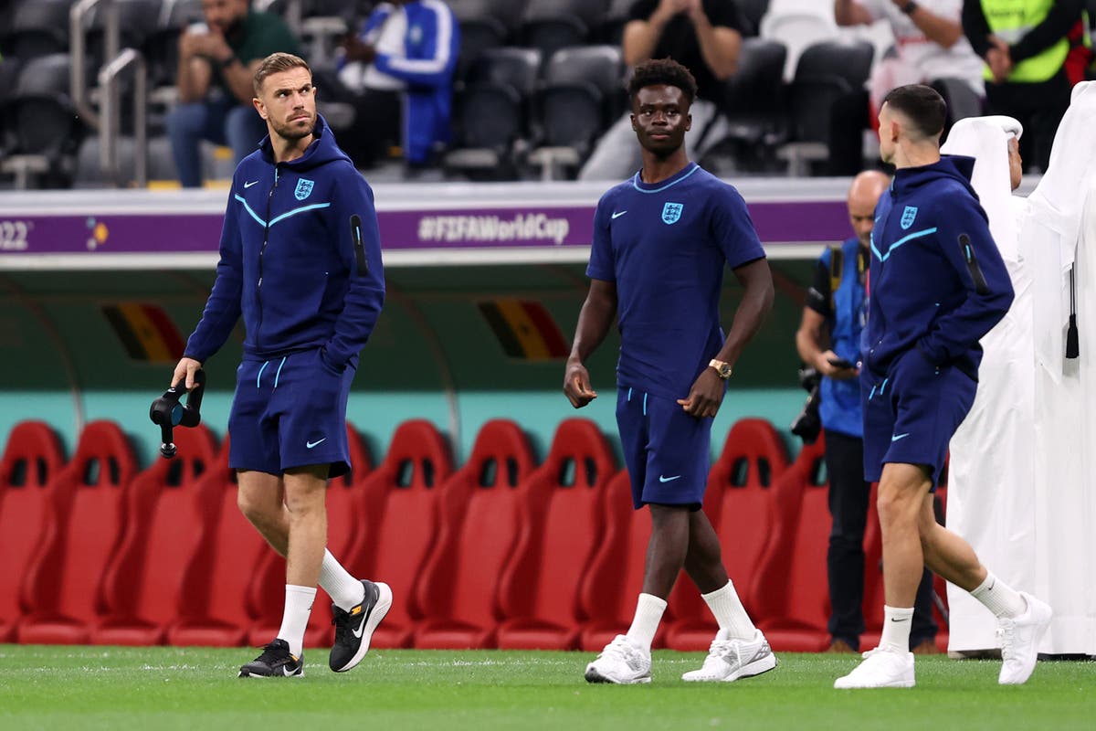 Bukayo Saka starts for England against Senegal with Raheem Sterling out