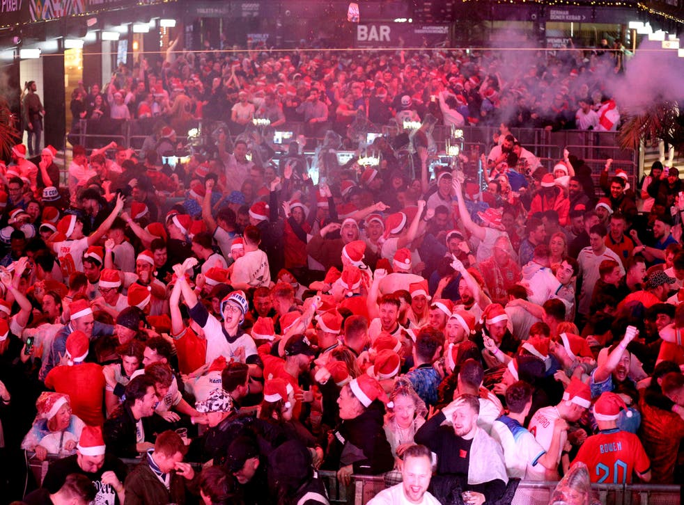 Santa hats sent flying as England left dreaming of World Cup glory ...