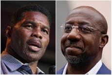 Who are Herschel Walker and Raphael Warnock--the two men competing for Georgia’s Senate seat? 