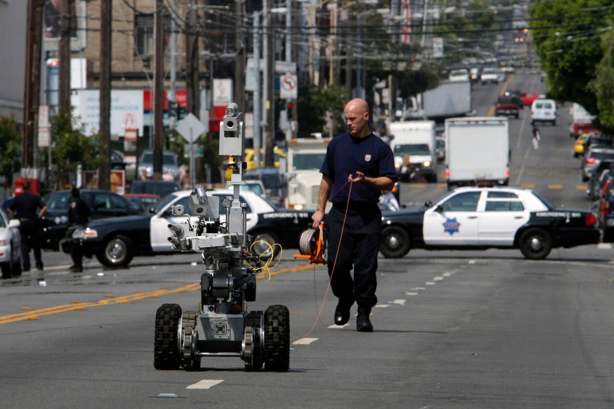 US police rarely deploy deadly robots to confront suspects